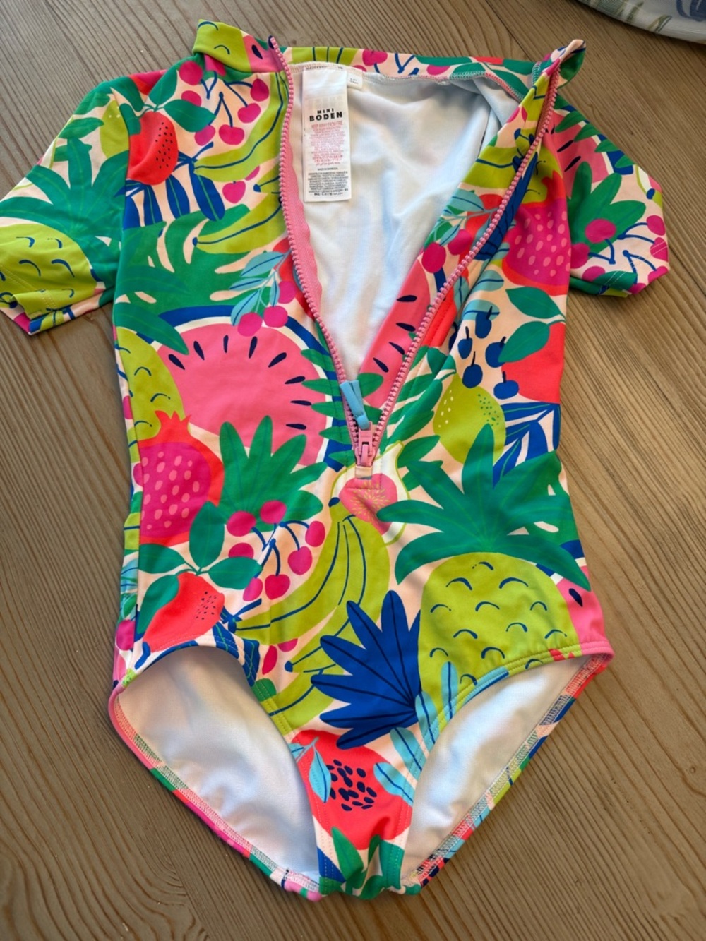 Mini Boden rash guard size 8/9